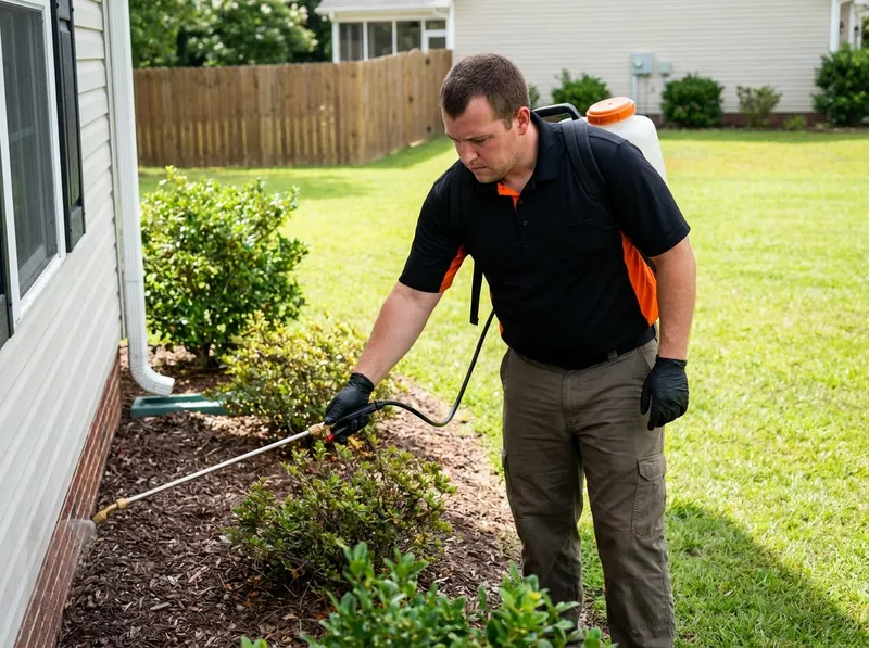 Exterior Mosquito & Tick Perimeter Suppression in Fayetteville, NC