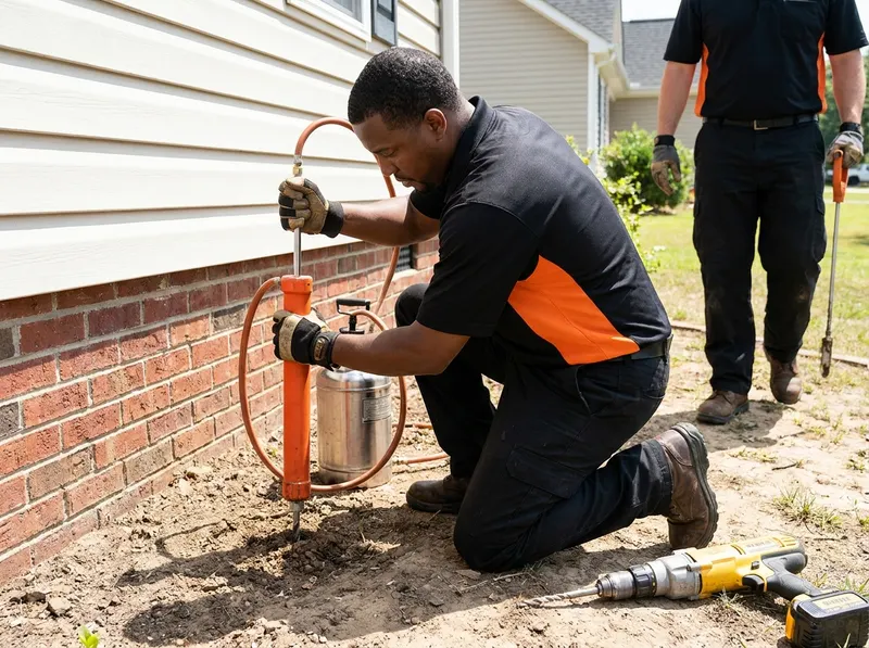 Subterranean Termite Treatment in Fayetteville, NC